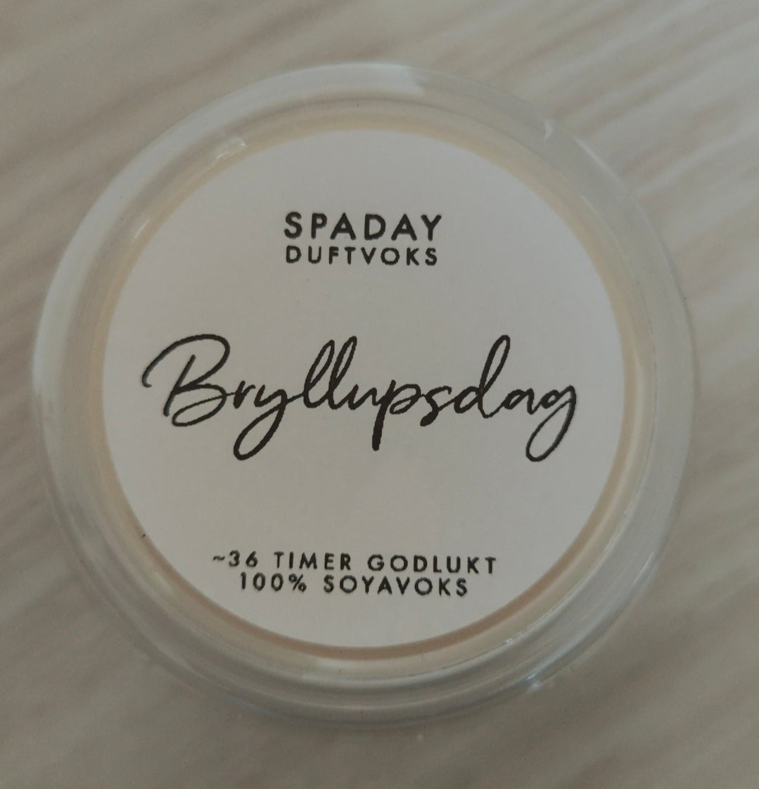 Spa Day - Duftvoks kaker - Diverse dufter - 40 gram
