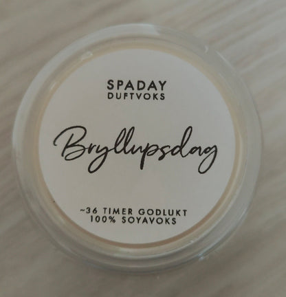 Spa Day - Duftvoks kaker - Diverse dufter - 40 gram