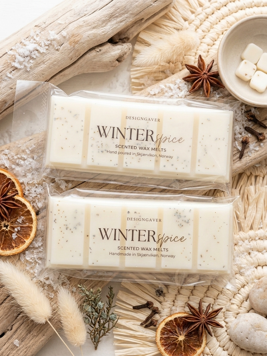 WINTER SPICE - DUFTVOKS - Kanel, nellik og vinterens krydder