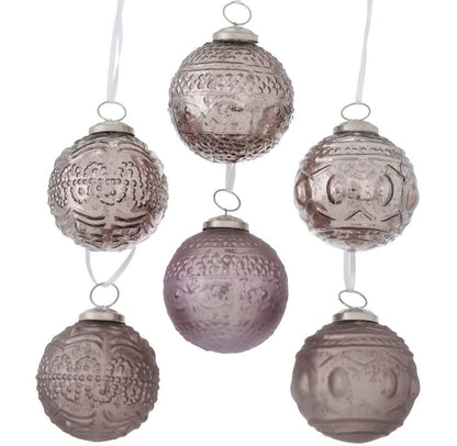 Juletrekule - 7,7 cm Matt Rosegull - Boltze Xmas