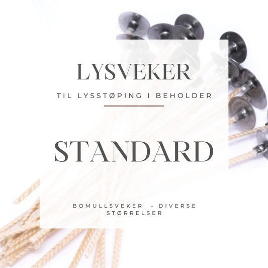 Standard lysveker - Ø 2mm - Forskjellige lengder