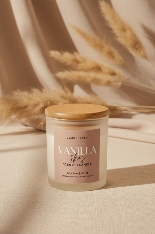 Vanilla sky - Duftlys 220g
