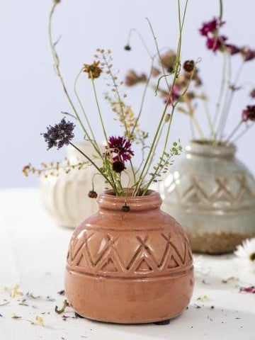 Vase Faded Rose - Høy modell - IB Laursen
