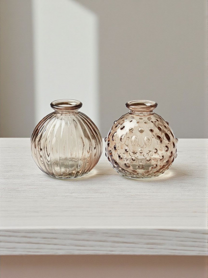 Minivaser - Prikket og Rillet -