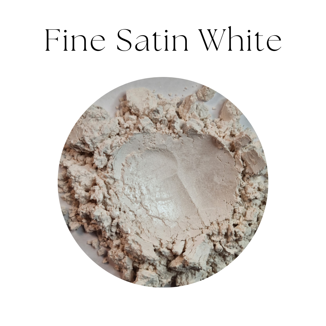 Fine Satin White - Mica