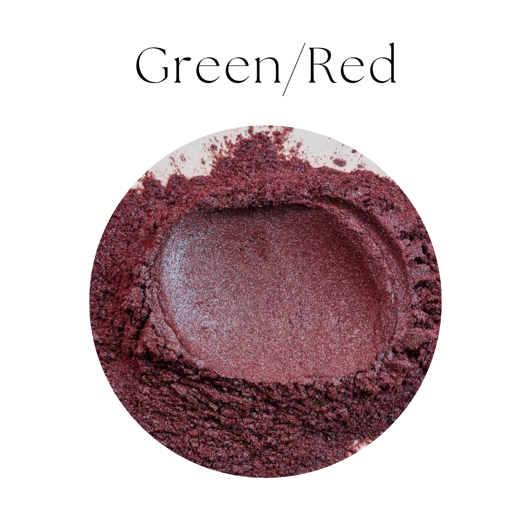 Chameleon Green/Red - Mica