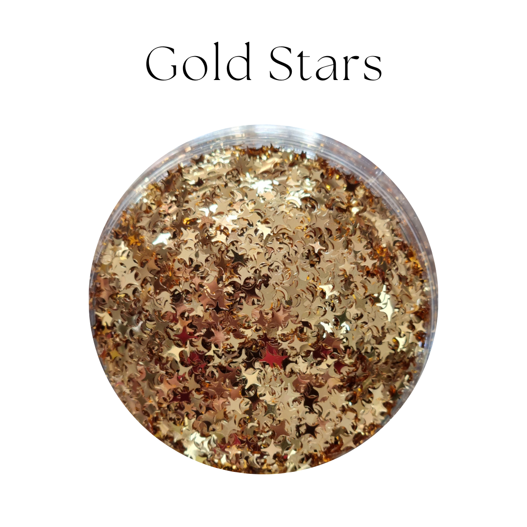 Gold Stars, Glitterpaljetter